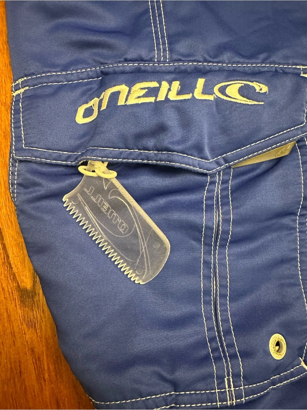 O'Neill Royal Blue Men's Swim Trunks with White Drawstring